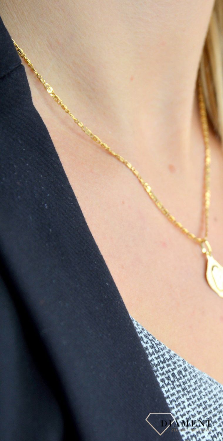 Złoty łańcuszek 585 o szerokości 2 mm DIA-LAN-1233-585 2mm.jpg